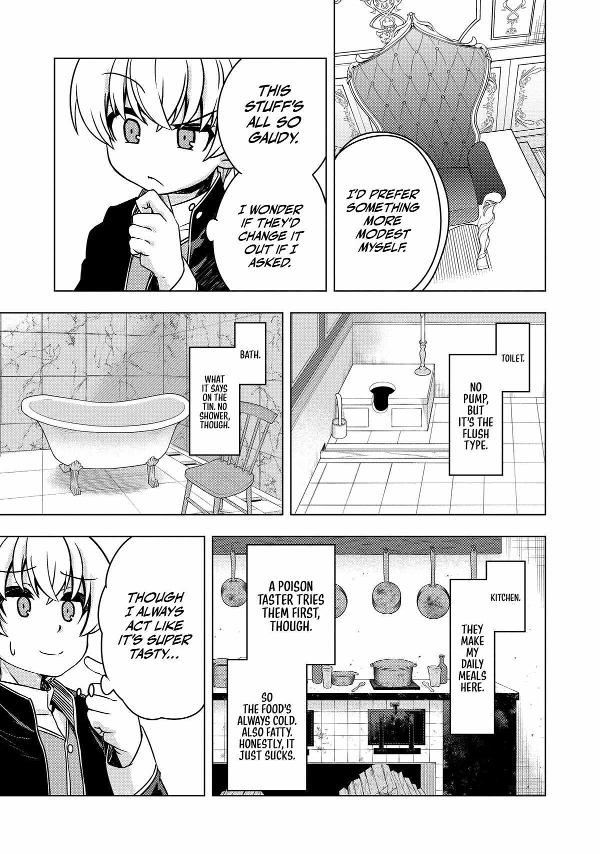 Tensei Shitara Koutei deshita ~Umare Nagara no Koutei wa Kono Saki Ikinokoreru ka Chapter 5.5 - Page 5