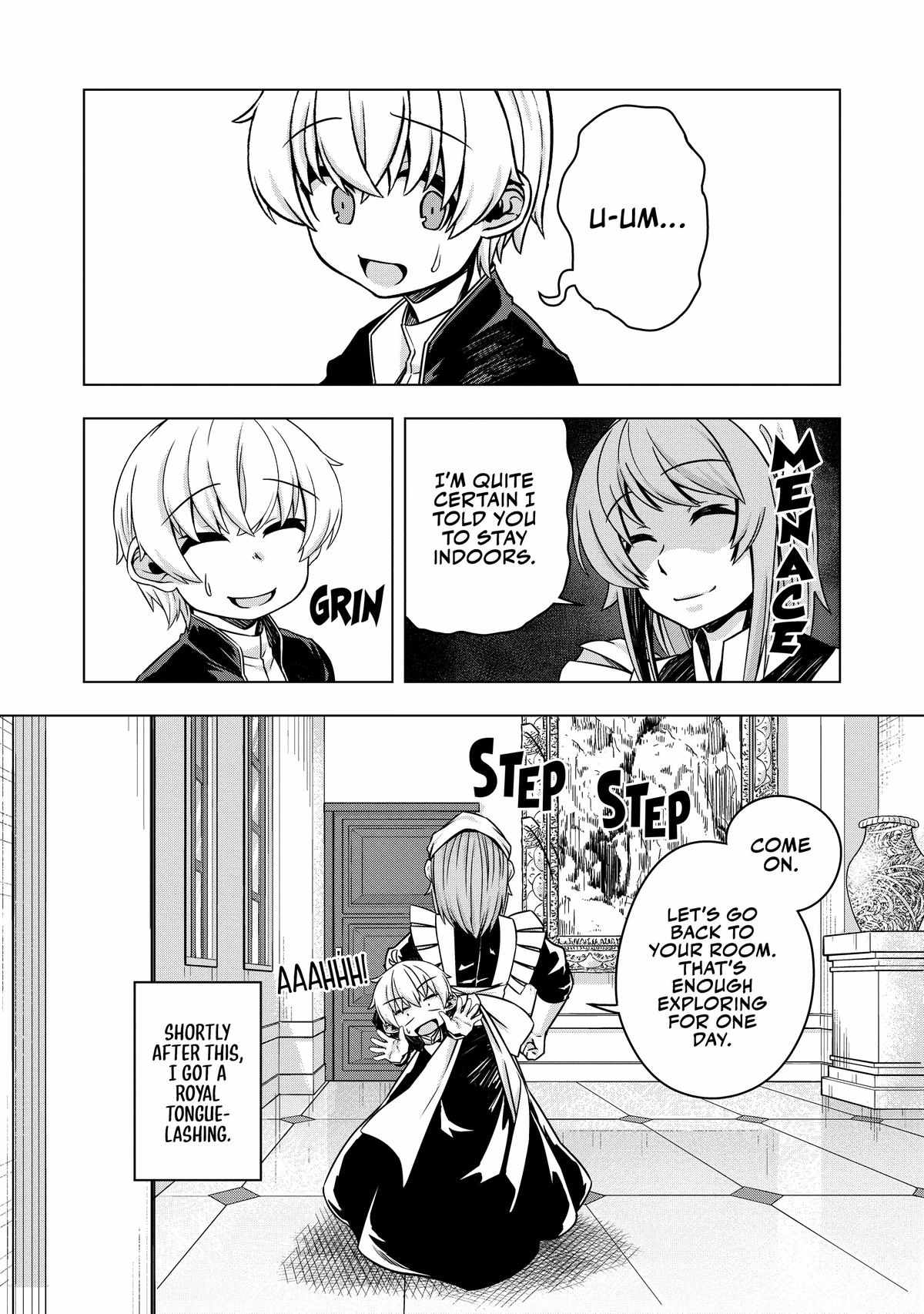 Tensei Shitara Koutei deshita ~Umare Nagara no Koutei wa Kono Saki Ikinokoreru ka Chapter 5.5 - Page 8