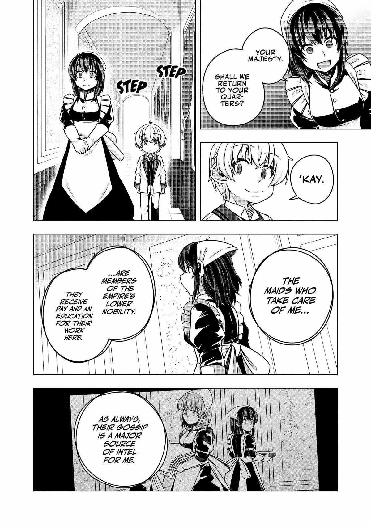 Tensei Shitara Koutei deshita ~Umare Nagara no Koutei wa Kono Saki Ikinokoreru ka Chapter 5 - Page 20