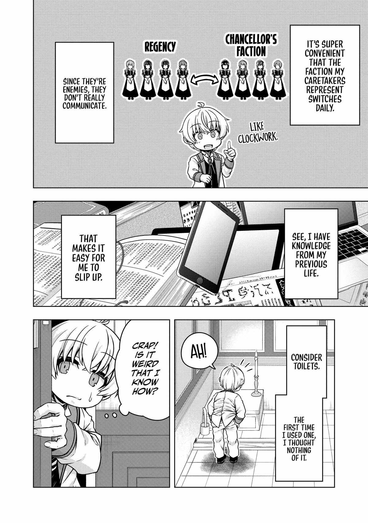 Tensei Shitara Koutei deshita ~Umare Nagara no Koutei wa Kono Saki Ikinokoreru ka Chapter 5 - Page 22