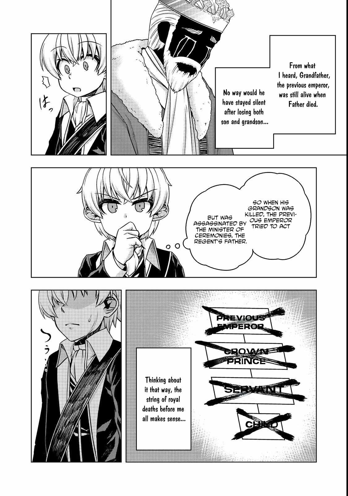 Tensei Shitara Koutei deshita ~Umare Nagara no Koutei wa Kono Saki Ikinokoreru ka Chapter 6 - Page 23