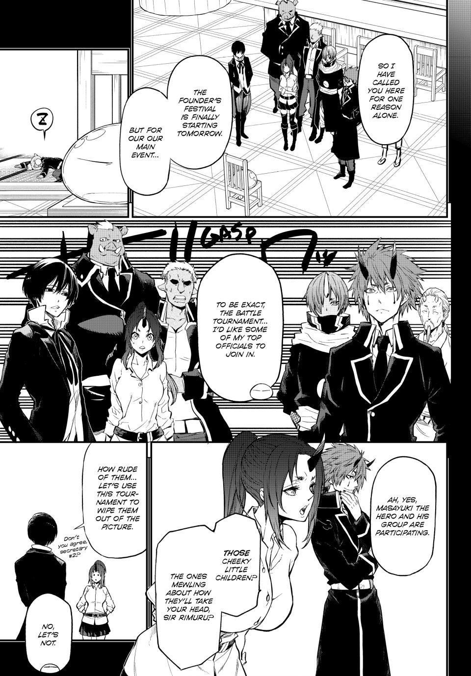 Tensei Shitara Slime Datta Ken Chapter 111 - Page 0