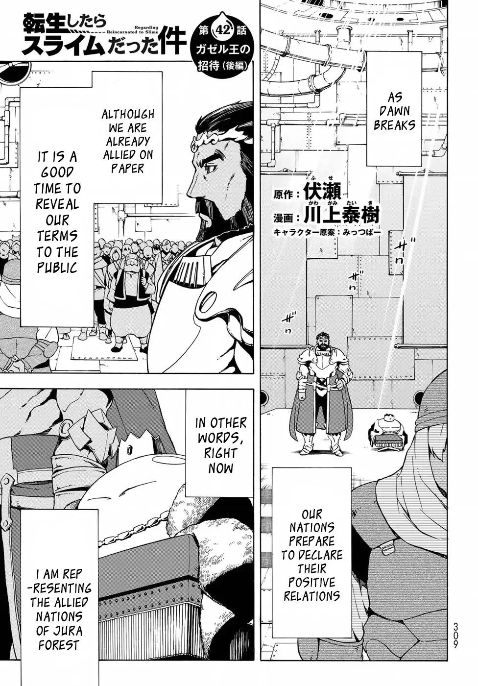 Tensei Shitara Slime Datta Ken Chapter 42 - Page 1