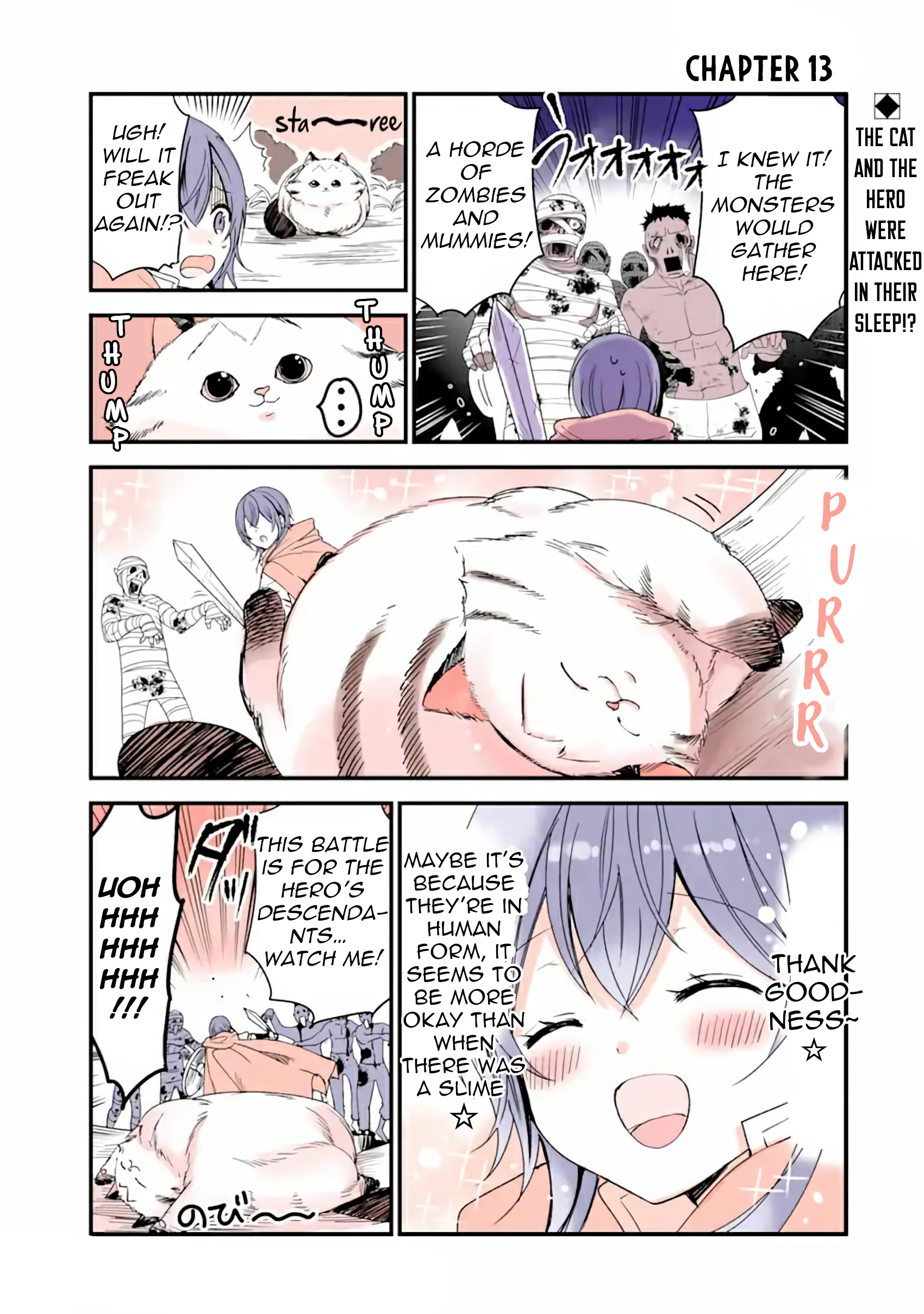 Tensei Shite mo Neko wa Neko Chapter 13 - Page 1