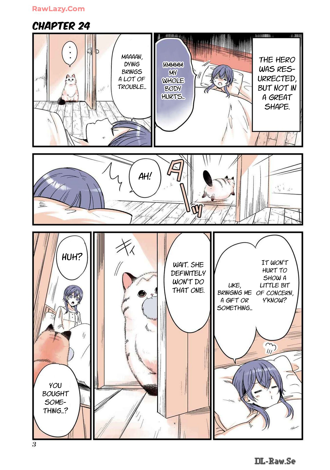 Tensei Shite mo Neko wa Neko Chapter 24 - Page 1