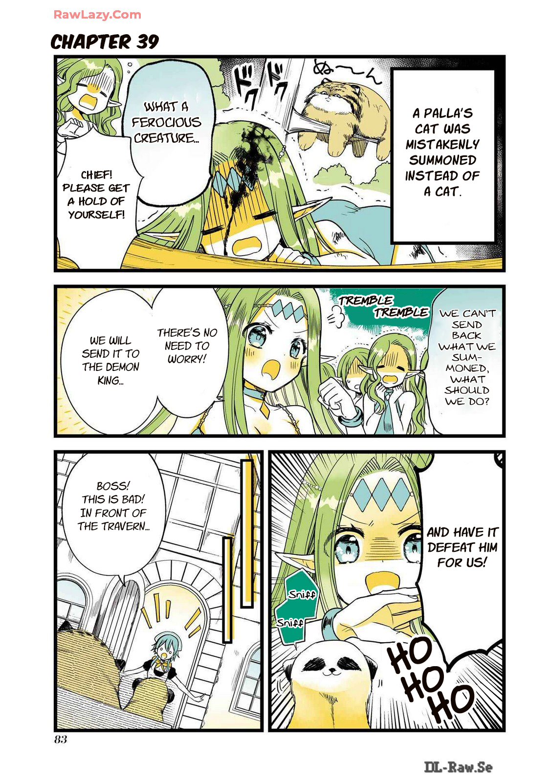 Tensei Shite mo Neko wa Neko Chapter 39 - Page 1