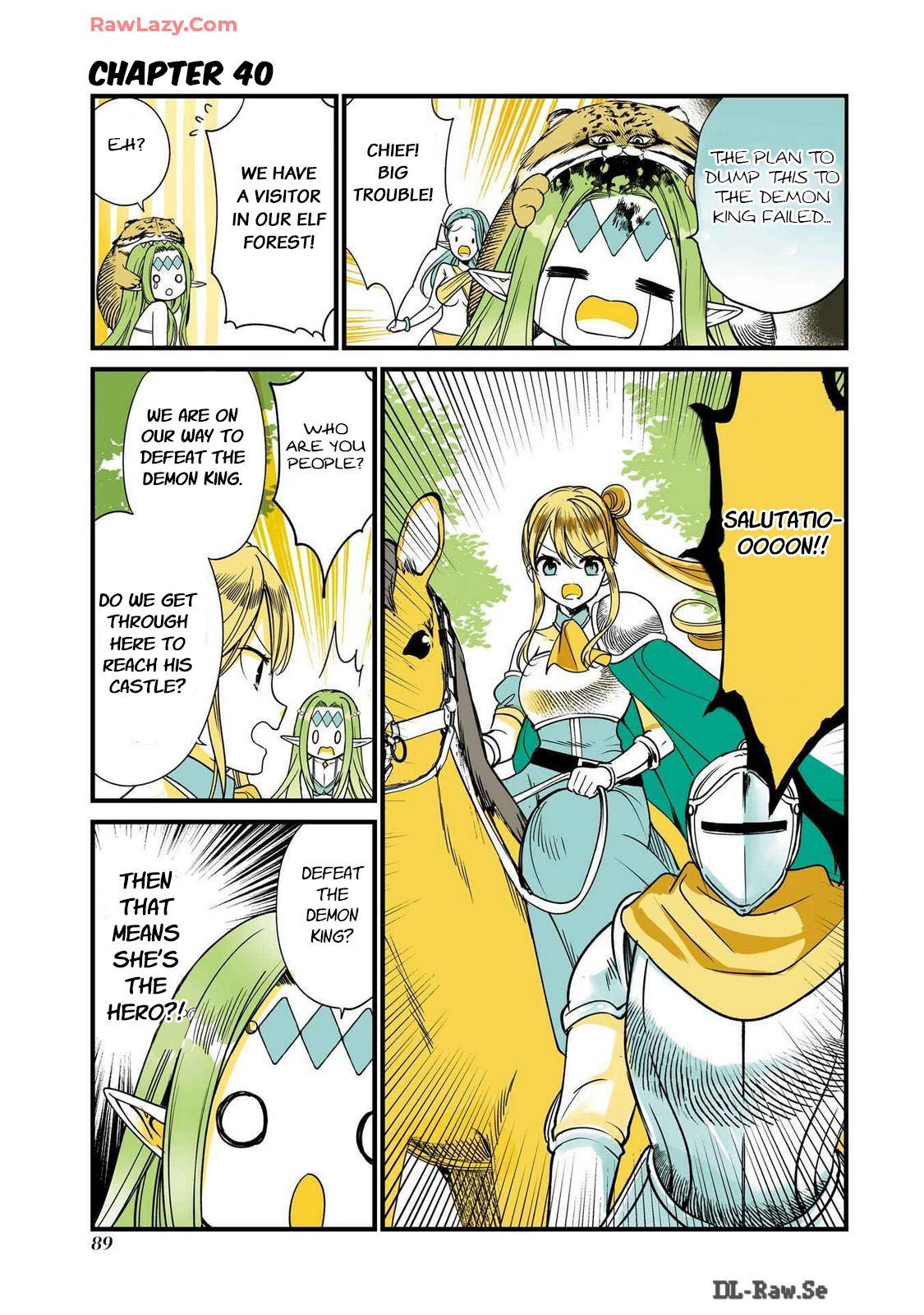 Tensei Shite mo Neko wa Neko Chapter 40 - Page 1