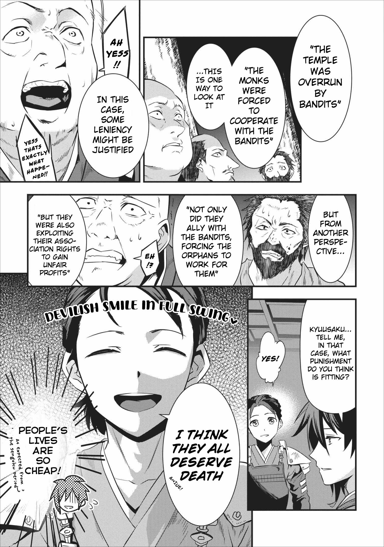 Tensei! Takenaka hanbei 〜 maina bushou ni tensei shita nakama-tachi to sengokuranse wo ikinuku 〜 Chapter 2 - Page 36