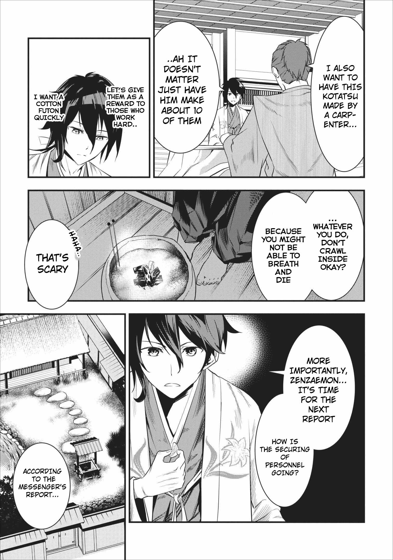 Tensei! Takenaka hanbei 〜 maina bushou ni tensei shita nakama-tachi to sengokuranse wo ikinuku 〜 Chapter 2 - Page 44