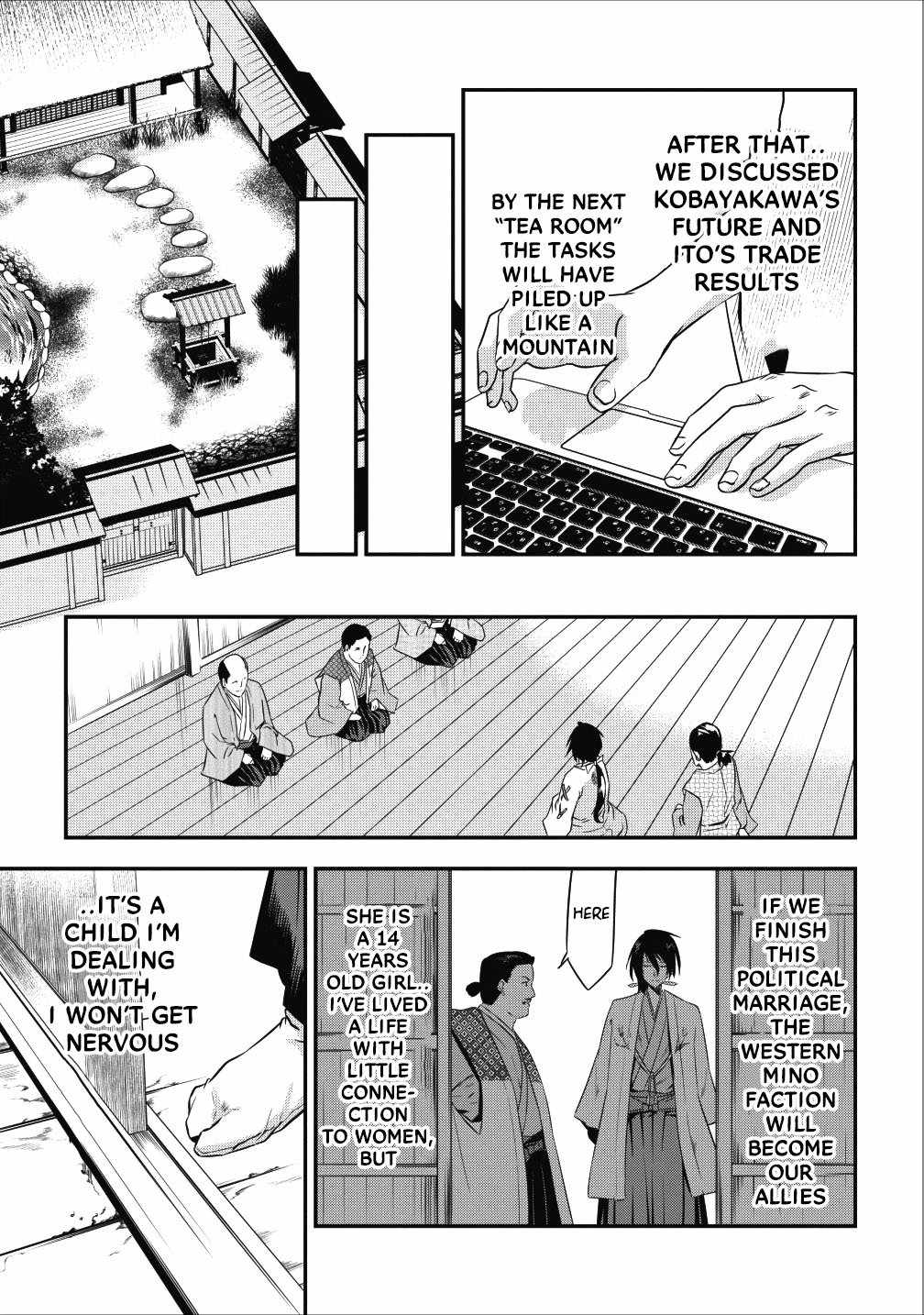 Tensei! Takenaka hanbei 〜 maina bushou ni tensei shita nakama-tachi to sengokuranse wo ikinuku 〜 Chapter 3 - Page 46