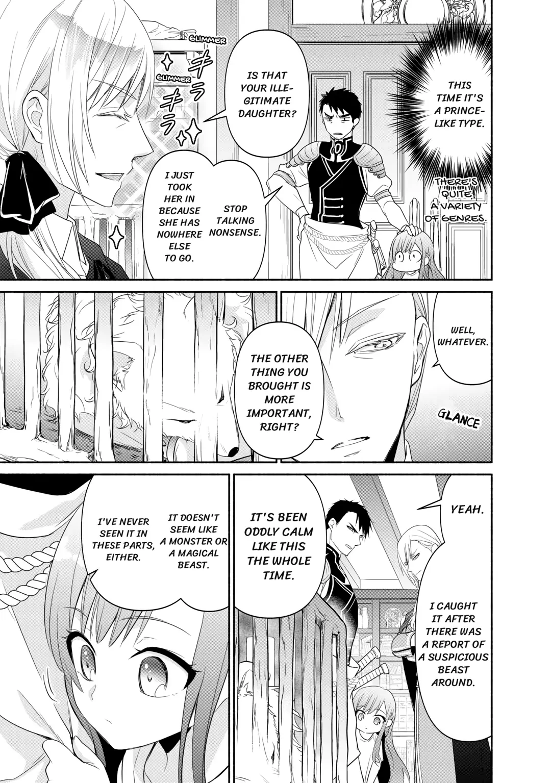 Tensei Youjo. Kamikemono to Ouji to, Saikyou no Ojisan Youhei-dan no Naka de Ikiru Chapter 1 - Page 11
