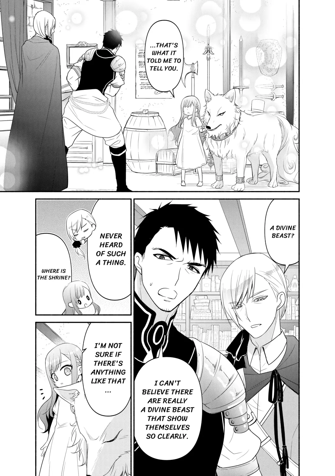 Tensei Youjo. Kamikemono to Ouji to, Saikyou no Ojisan Youhei-dan no Naka de Ikiru Chapter 1 - Page 19