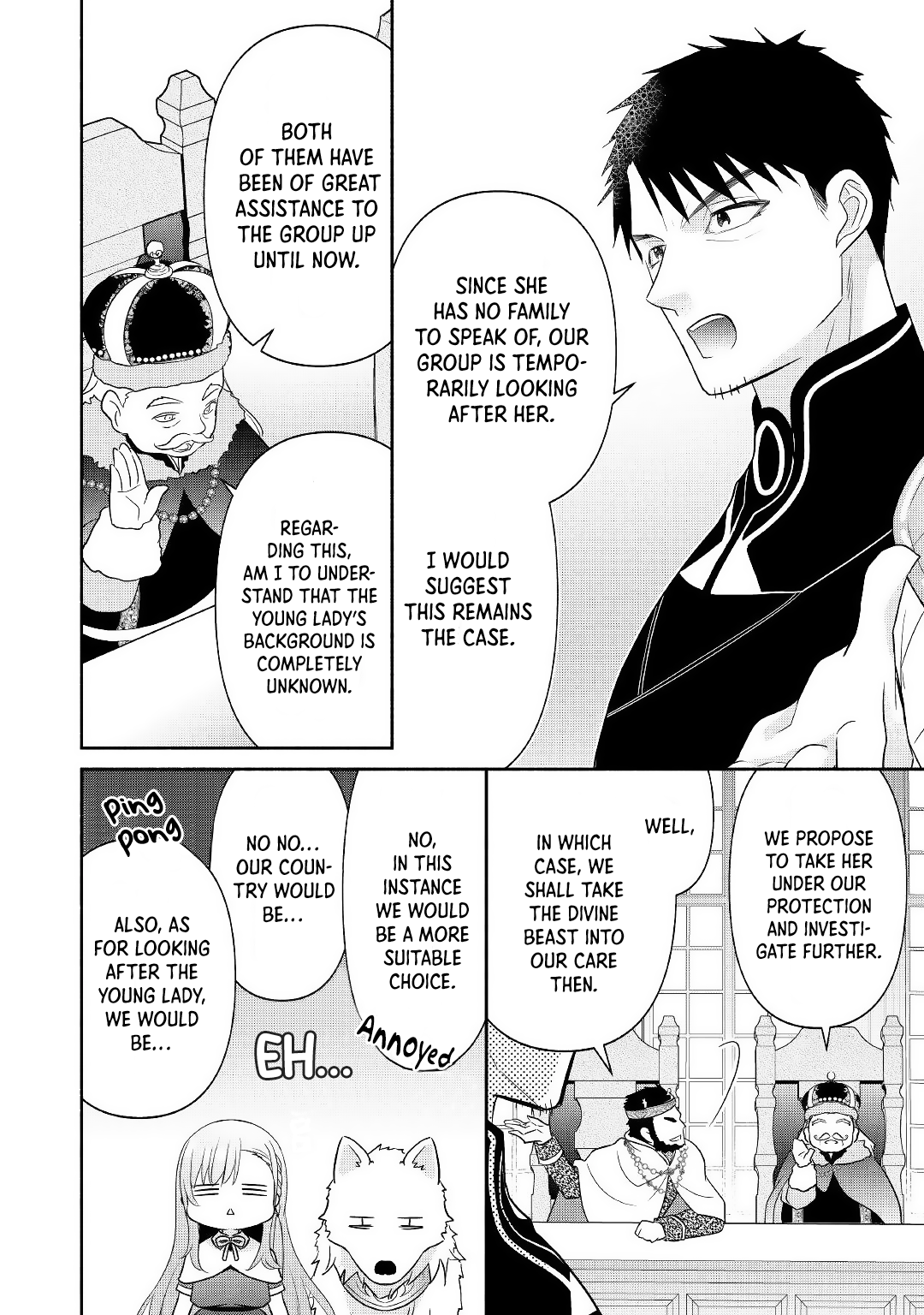 Tensei Youjo. Kamikemono to Ouji to, Saikyou no Ojisan Youhei-dan no Naka de Ikiru Chapter 10.1 - Page 8