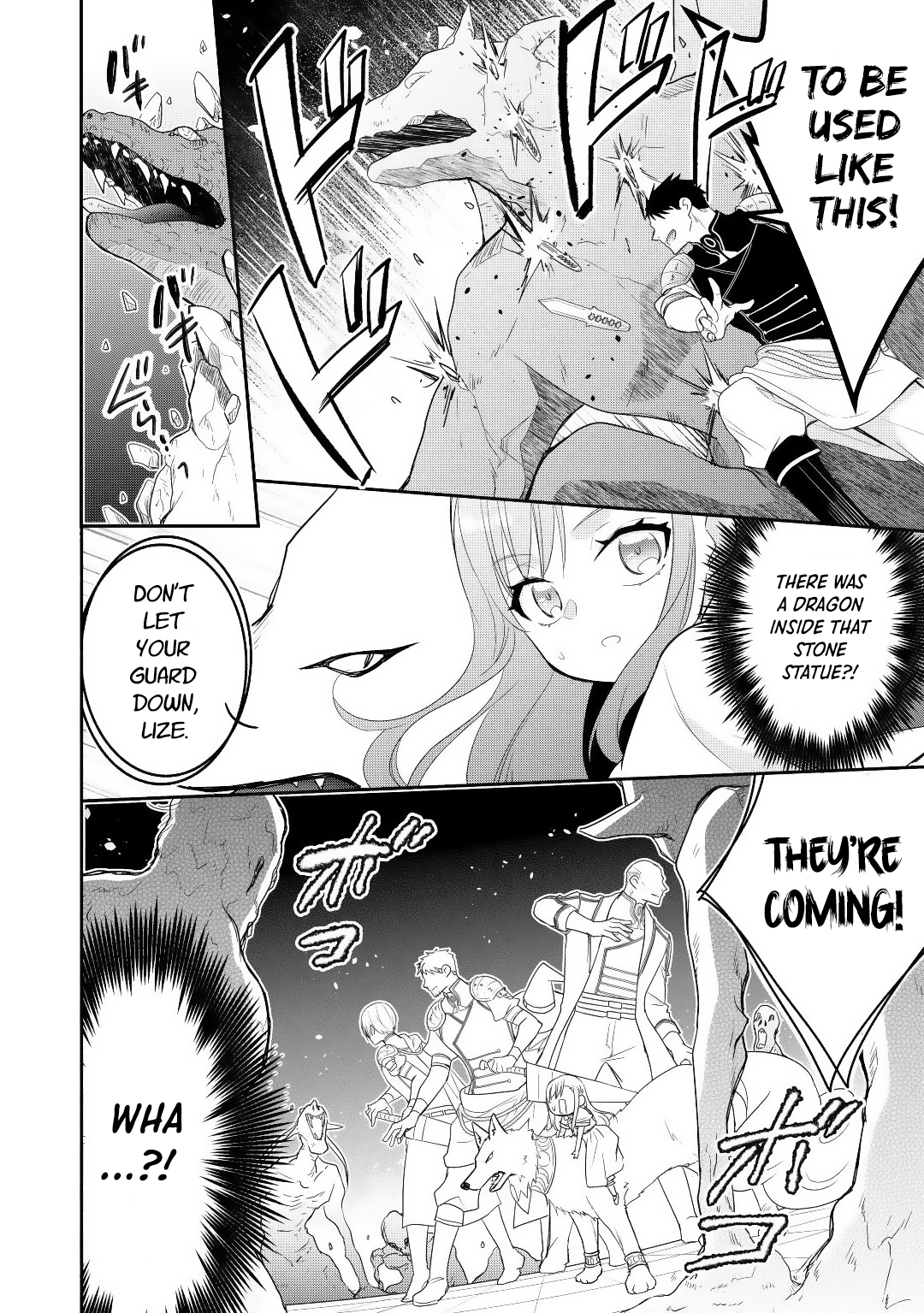 Tensei Youjo. Kamikemono to Ouji to, Saikyou no Ojisan Youhei-dan no Naka de Ikiru Chapter 10.2 - Page 12