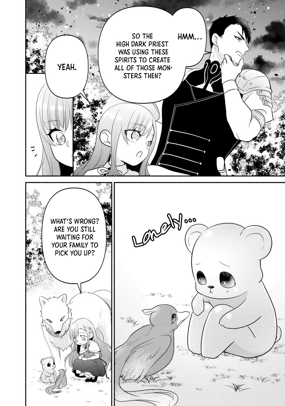 Tensei Youjo. Kamikemono to Ouji to, Saikyou no Ojisan Youhei-dan no Naka de Ikiru Chapter 11 - Page 22