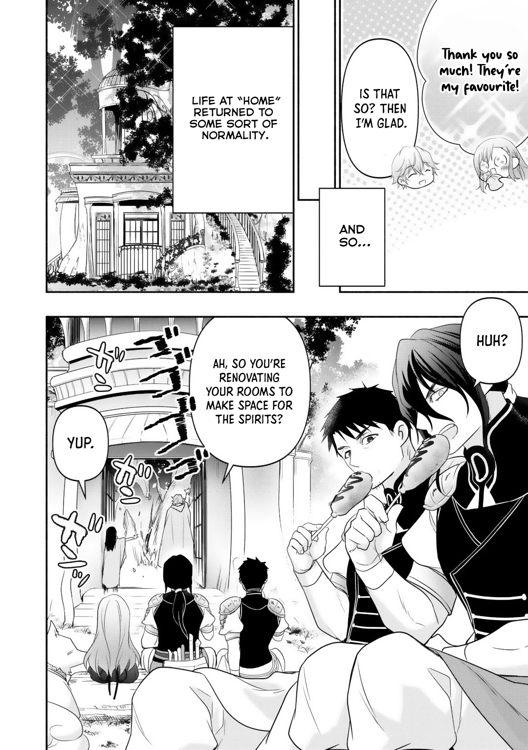 Tensei Youjo. Kamikemono to Ouji to, Saikyou no Ojisan Youhei-dan no Naka de Ikiru Chapter 12 - Page 6