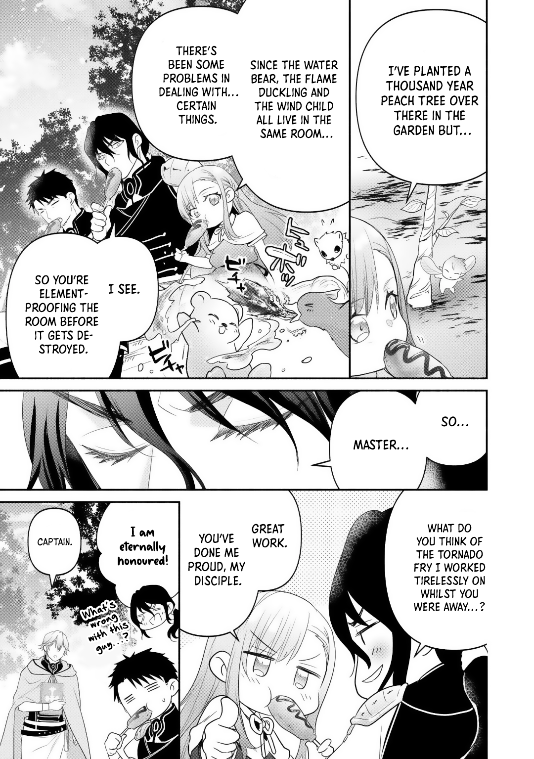 Tensei Youjo. Kamikemono to Ouji to, Saikyou no Ojisan Youhei-dan no Naka de Ikiru Chapter 12 - Page 7
