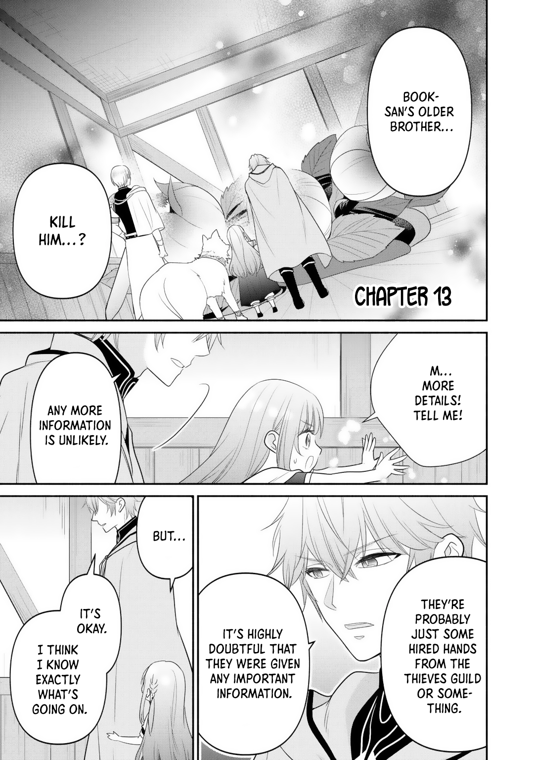 Tensei Youjo. Kamikemono to Ouji to, Saikyou no Ojisan Youhei-dan no Naka de Ikiru Chapter 13 - Page 1