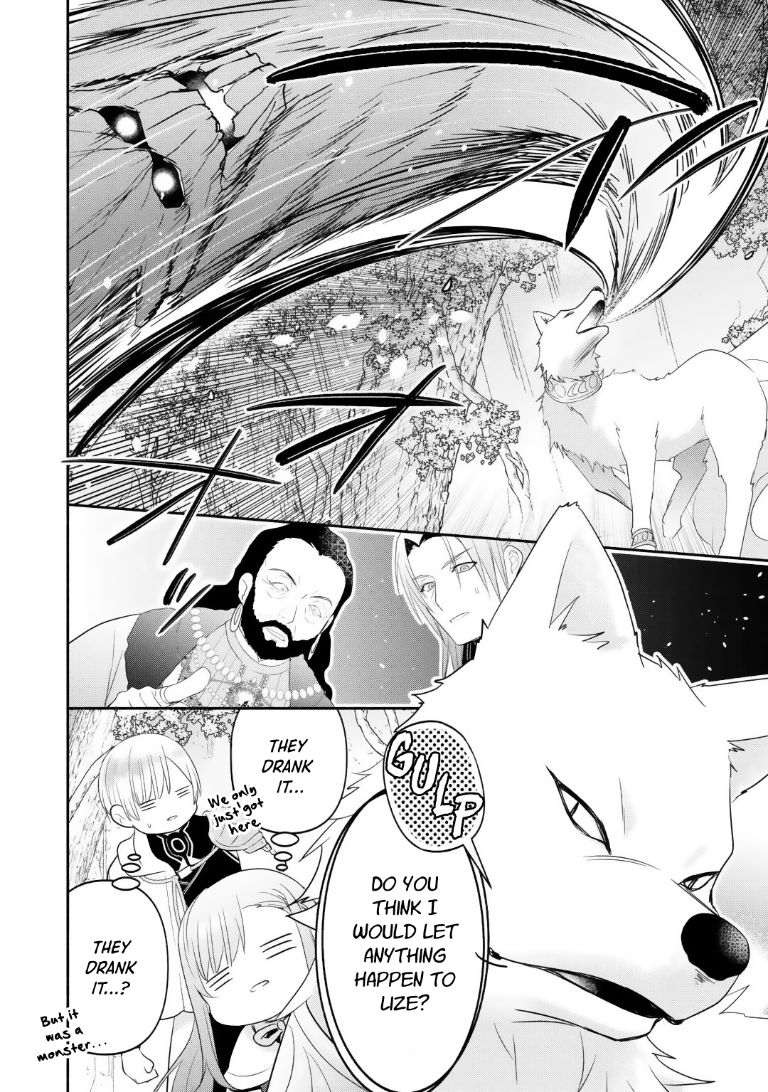 Tensei Youjo. Kamikemono to Ouji to, Saikyou no Ojisan Youhei-dan no Naka de Ikiru Chapter 13 - Page 14