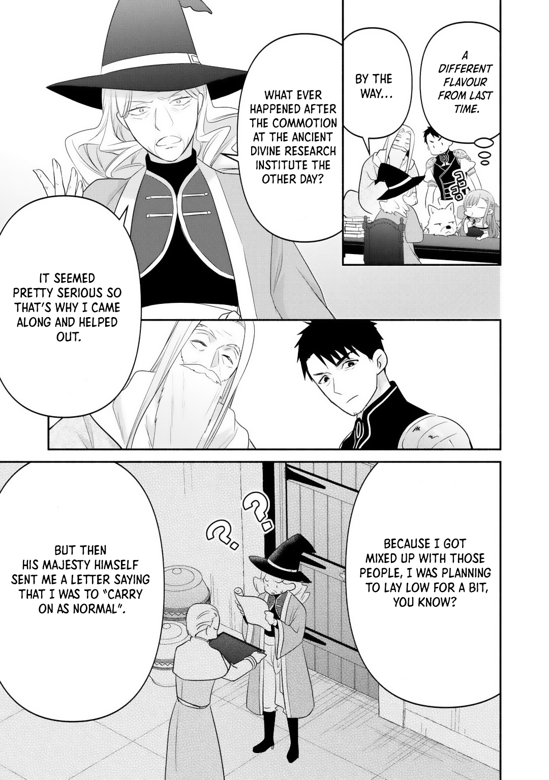 Tensei Youjo. Kamikemono to Ouji to, Saikyou no Ojisan Youhei-dan no Naka de Ikiru Chapter 14 - Page 3