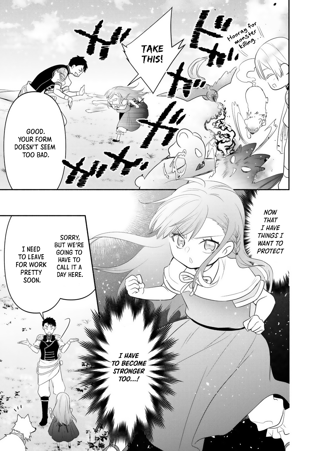 Tensei Youjo. Kamikemono to Ouji to, Saikyou no Ojisan Youhei-dan no Naka de Ikiru Chapter 14 - Page 21