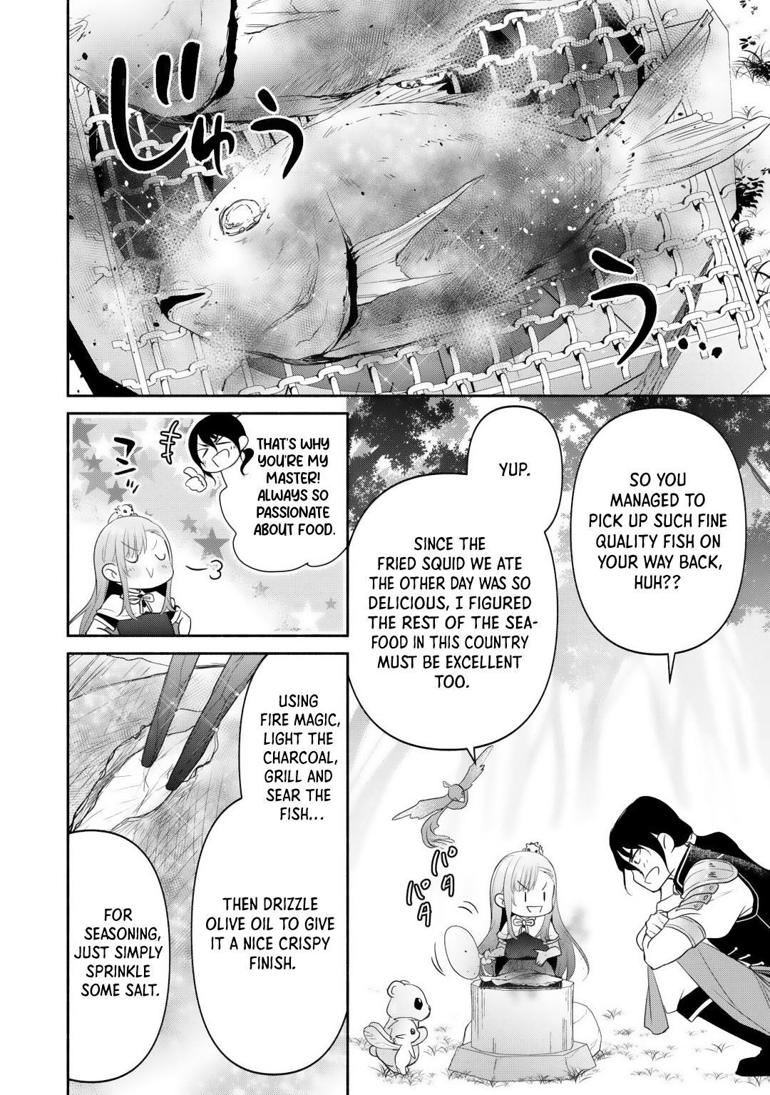 Tensei Youjo. Kamikemono to Ouji to, Saikyou no Ojisan Youhei-dan no Naka de Ikiru Chapter 14 - Page 10