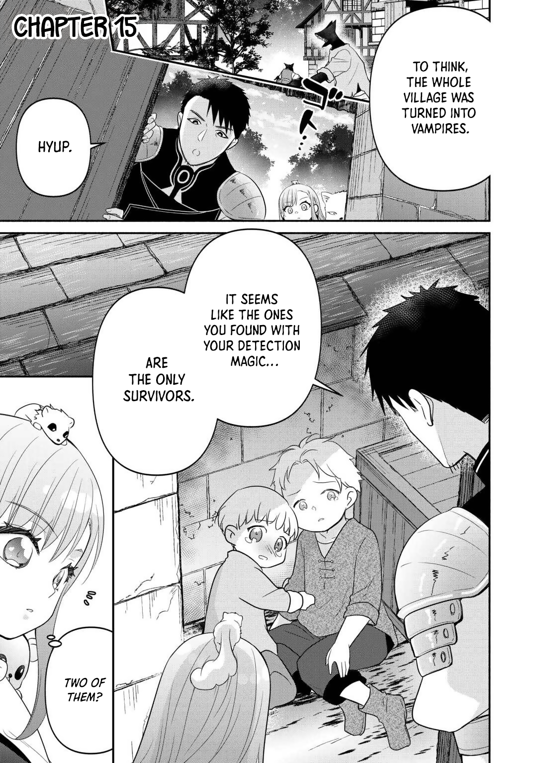 Tensei Youjo. Kamikemono to Ouji to, Saikyou no Ojisan Youhei-dan no Naka de Ikiru Chapter 15 - Page 1