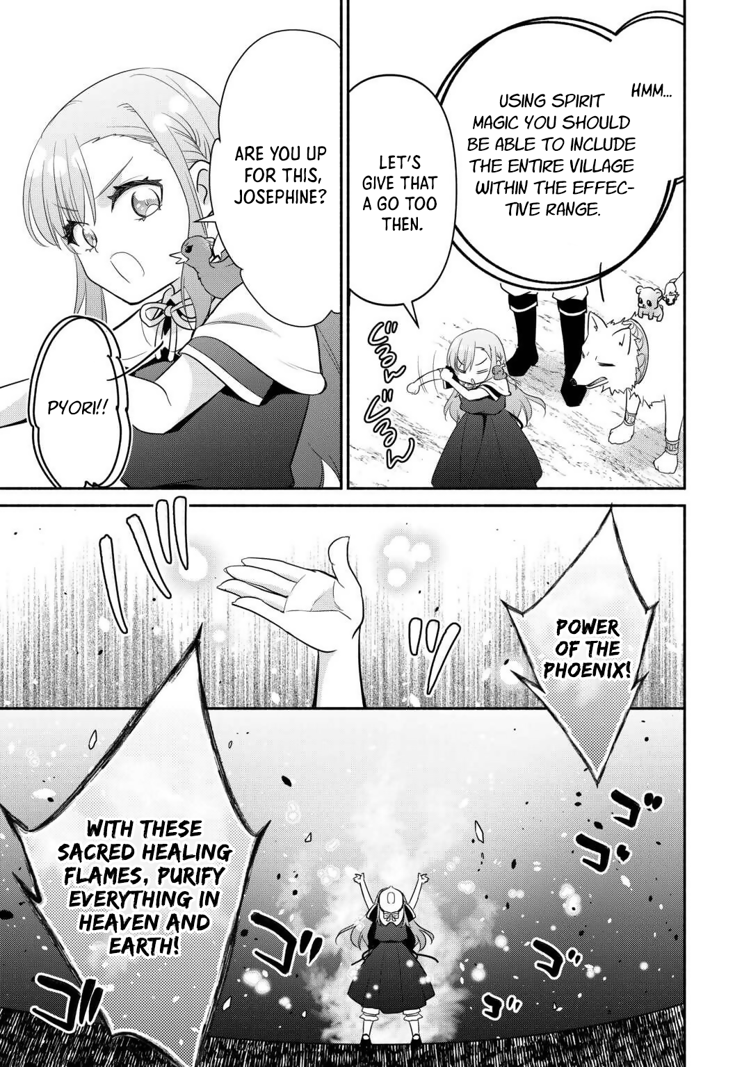 Tensei Youjo. Kamikemono to Ouji to, Saikyou no Ojisan Youhei-dan no Naka de Ikiru Chapter 15 - Page 11