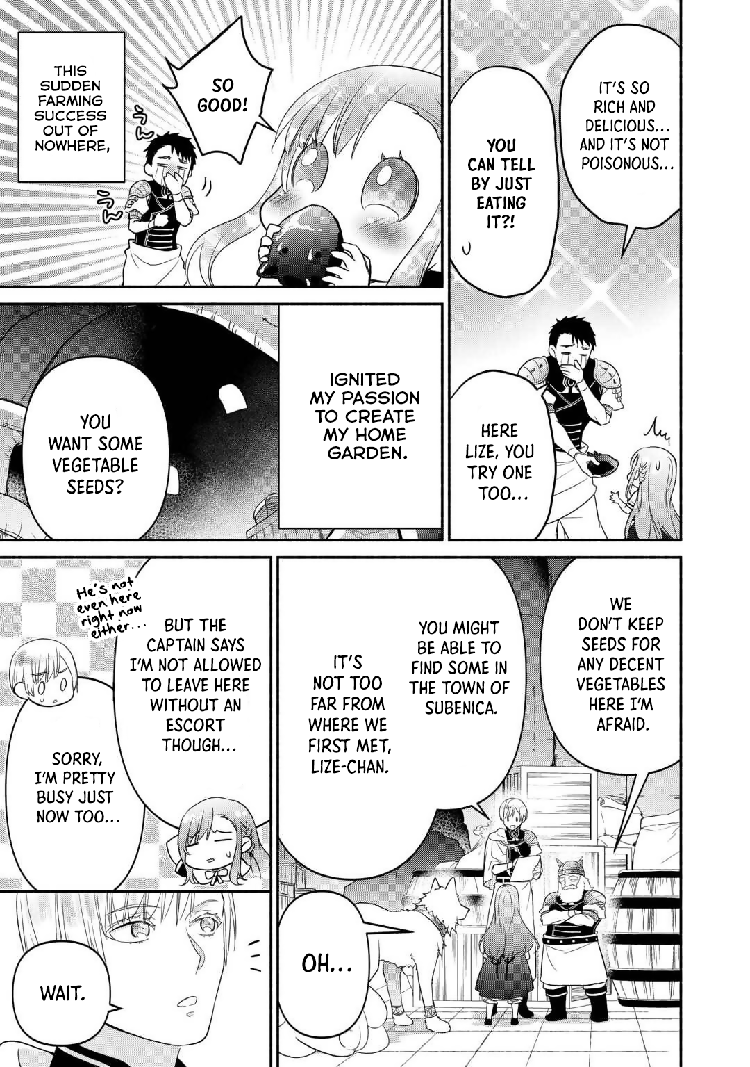 Tensei Youjo. Kamikemono to Ouji to, Saikyou no Ojisan Youhei-dan no Naka de Ikiru Chapter 15 - Page 22