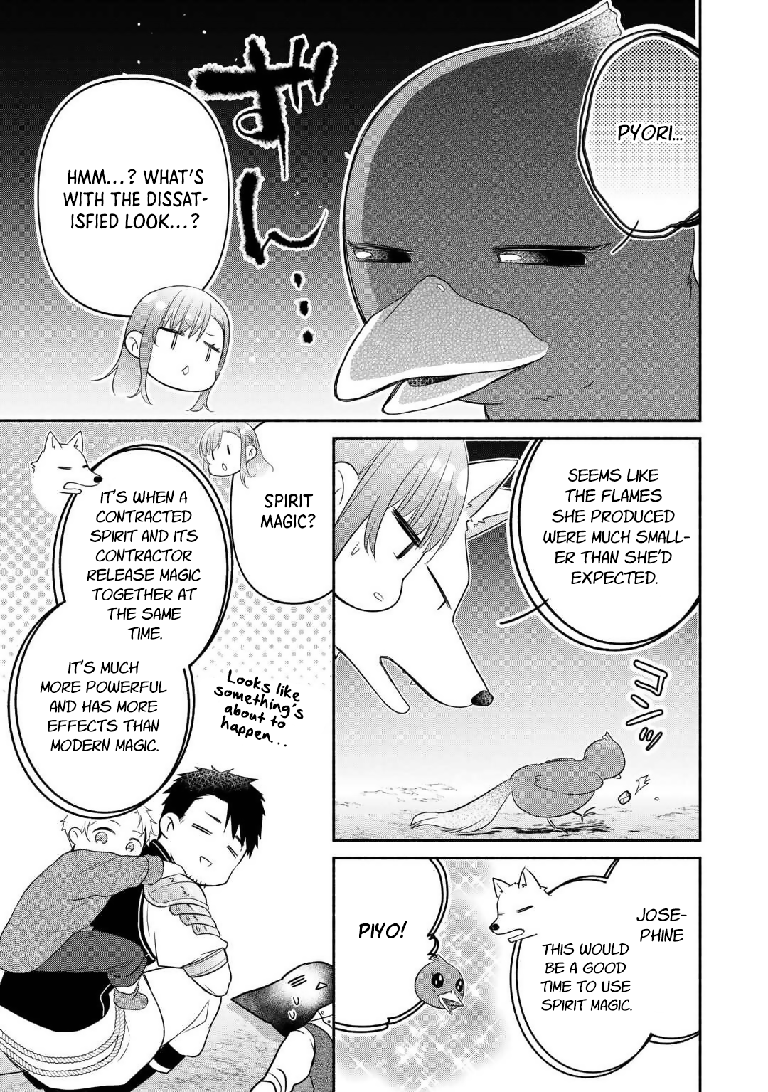 Tensei Youjo. Kamikemono to Ouji to, Saikyou no Ojisan Youhei-dan no Naka de Ikiru Chapter 15 - Page 7