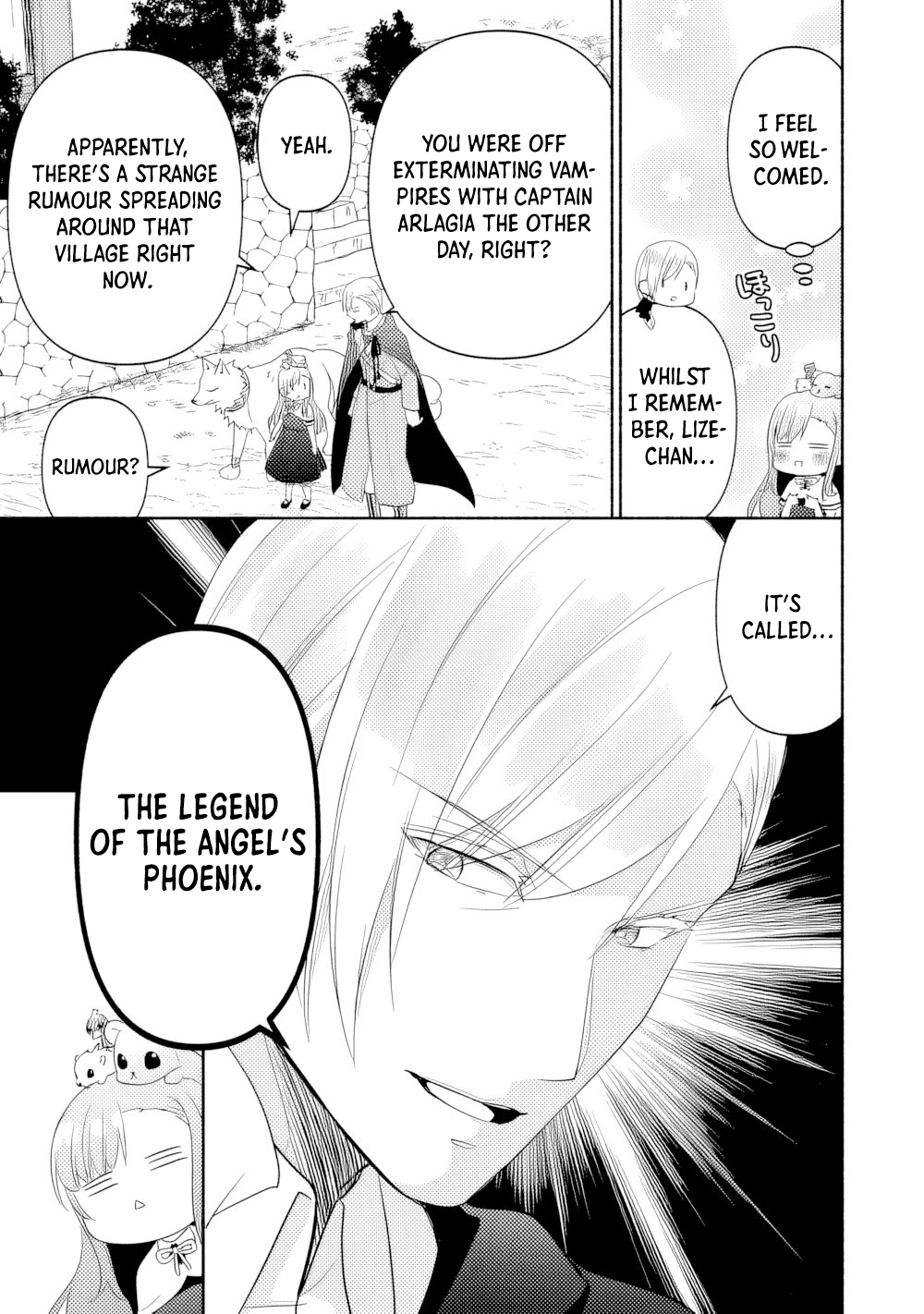 Tensei Youjo. Kamikemono to Ouji to, Saikyou no Ojisan Youhei-dan no Naka de Ikiru Chapter 16 - Page 3