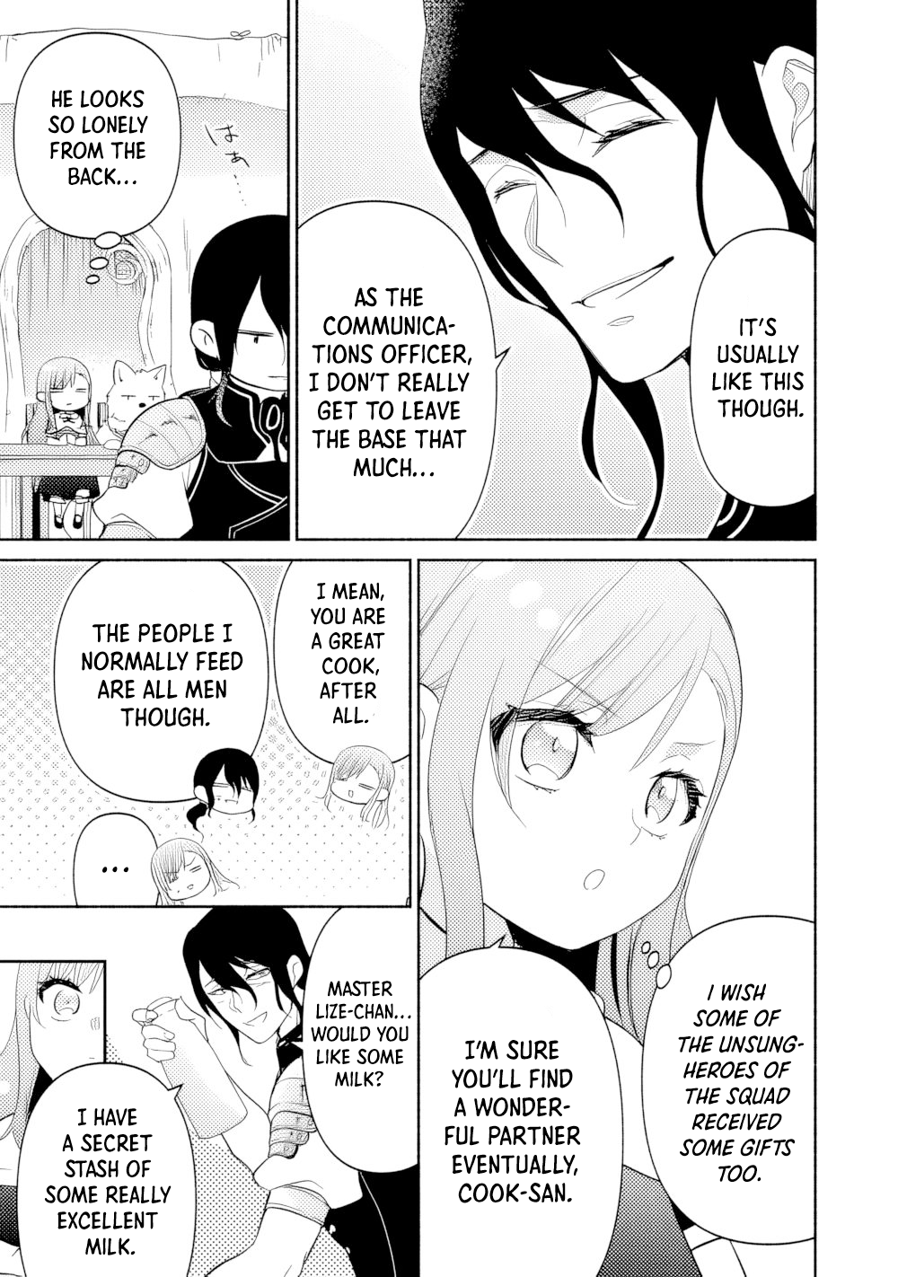 Tensei Youjo. Kamikemono to Ouji to, Saikyou no Ojisan Youhei-dan no Naka de Ikiru Chapter 16 - Page 23