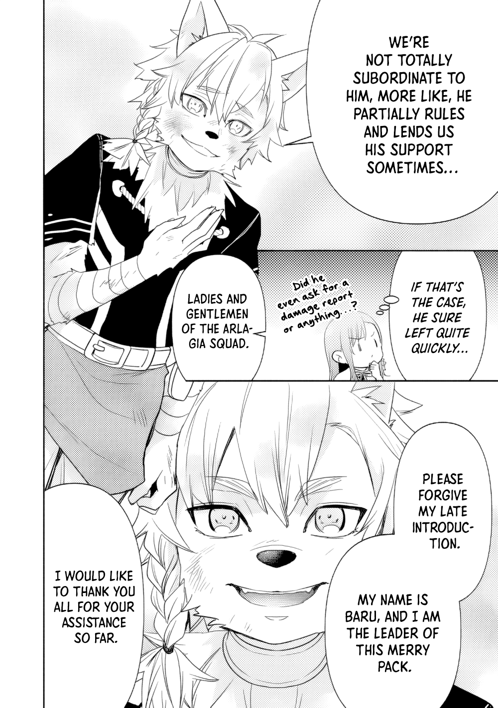 Tensei Youjo. Kamikemono to Ouji to, Saikyou no Ojisan Youhei-dan no Naka de Ikiru Chapter 18 - Page 14