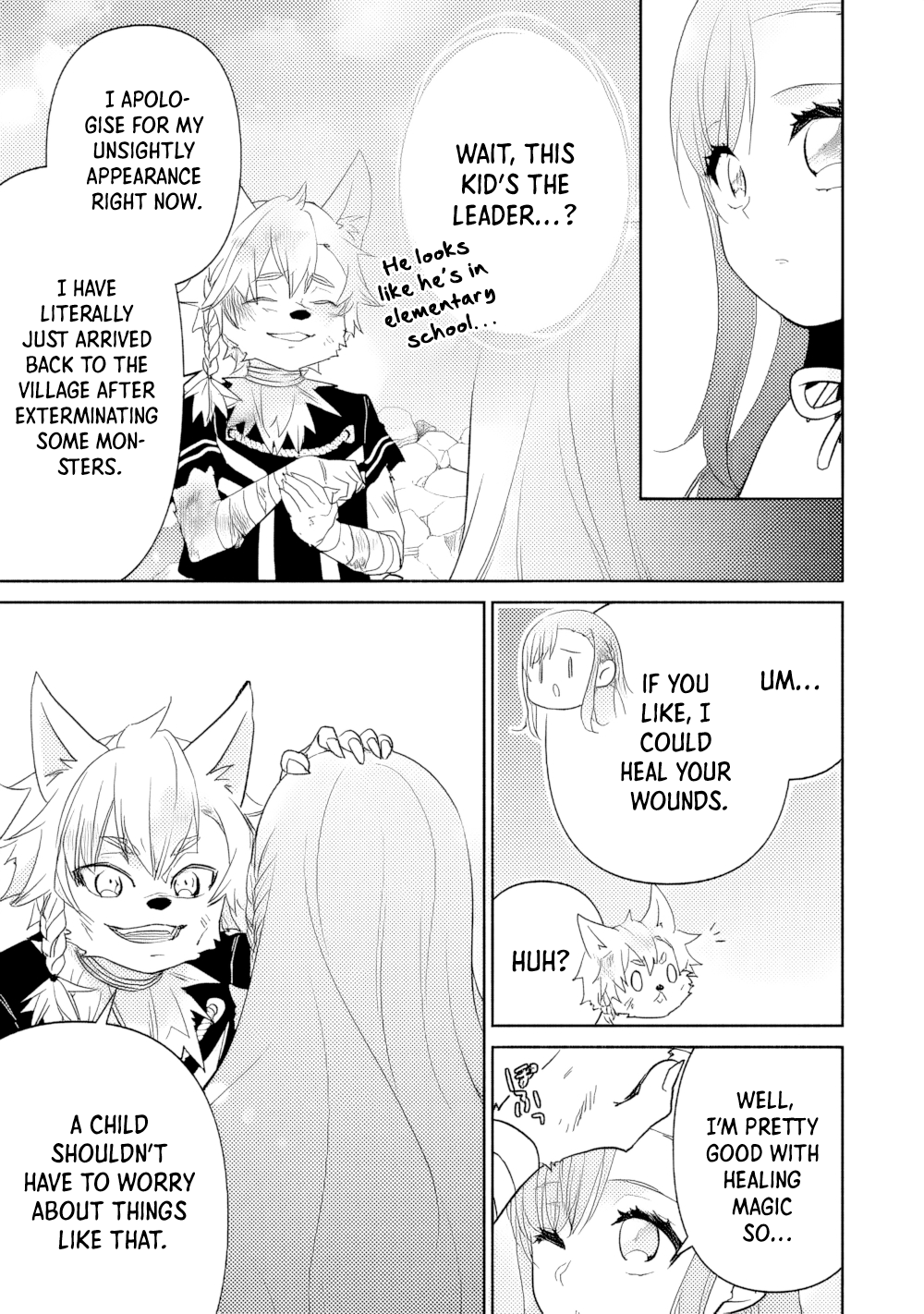 Tensei Youjo. Kamikemono to Ouji to, Saikyou no Ojisan Youhei-dan no Naka de Ikiru Chapter 18 - Page 15