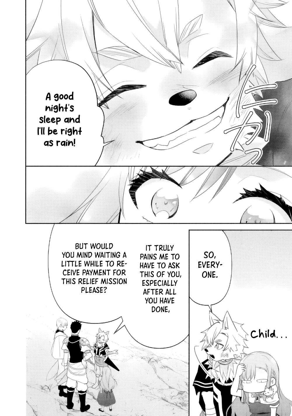 Tensei Youjo. Kamikemono to Ouji to, Saikyou no Ojisan Youhei-dan no Naka de Ikiru Chapter 18 - Page 16
