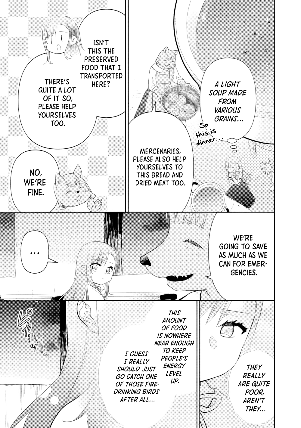 Tensei Youjo. Kamikemono to Ouji to, Saikyou no Ojisan Youhei-dan no Naka de Ikiru Chapter 18 - Page 19