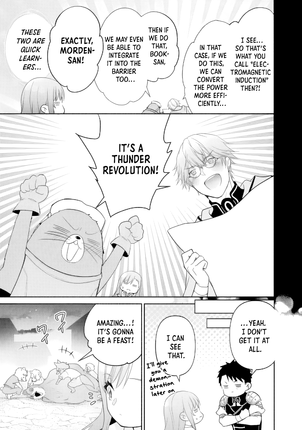 Tensei Youjo. Kamikemono to Ouji to, Saikyou no Ojisan Youhei-dan no Naka de Ikiru Chapter 18 - Page 25