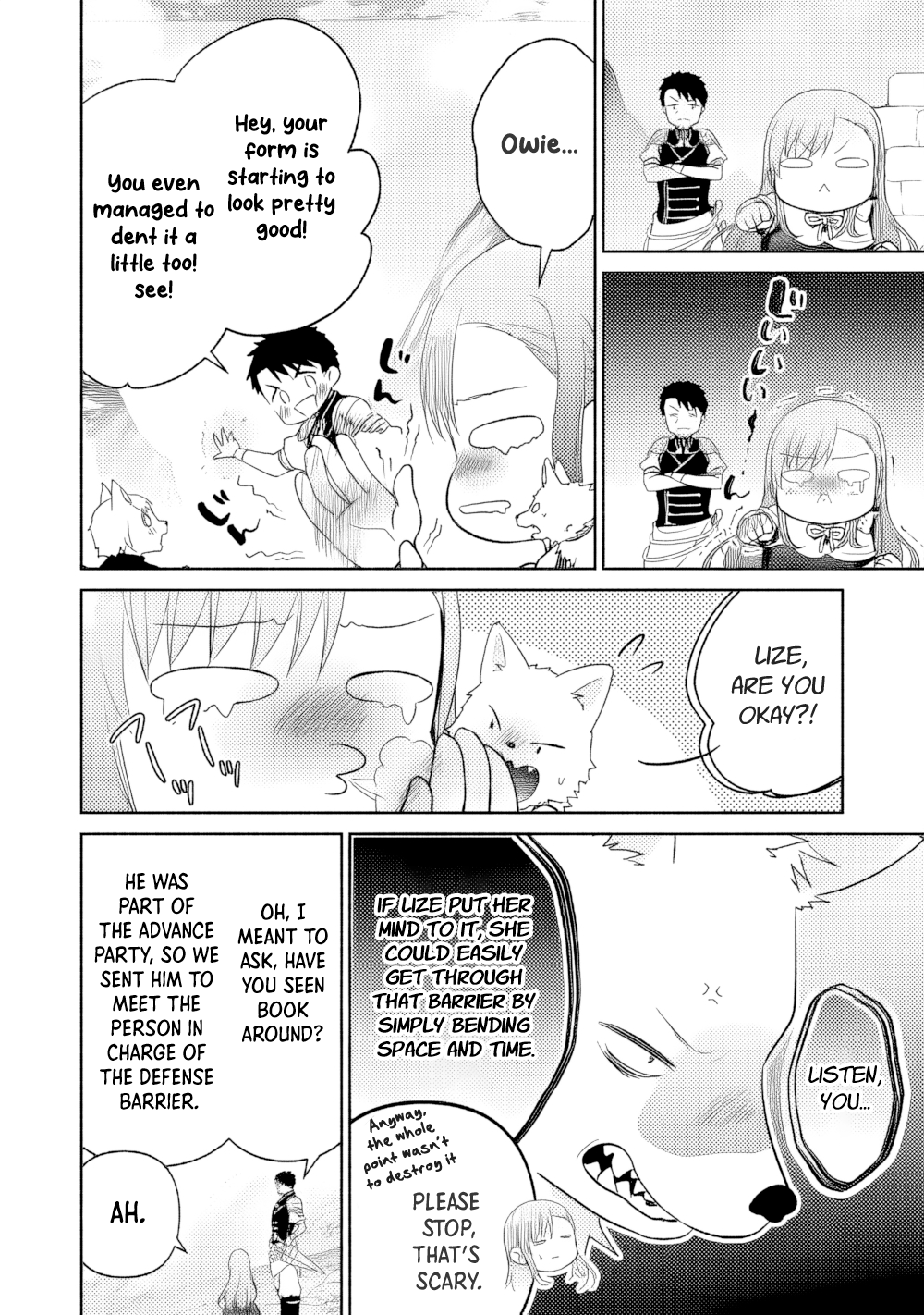 Tensei Youjo. Kamikemono to Ouji to, Saikyou no Ojisan Youhei-dan no Naka de Ikiru Chapter 18 - Page 4