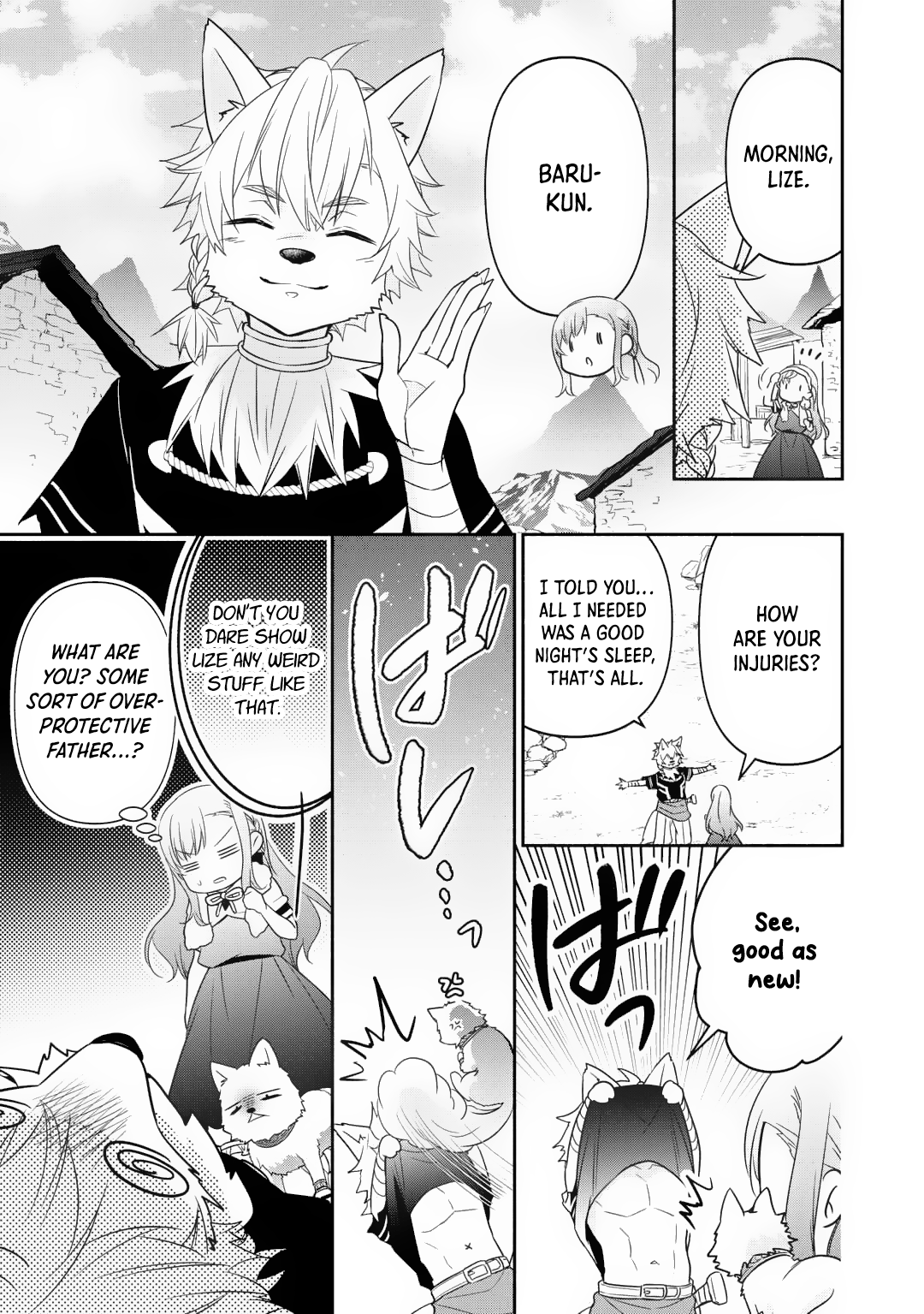 Tensei Youjo. Kamikemono to Ouji to, Saikyou no Ojisan Youhei-dan no Naka de Ikiru Chapter 19 - Page 11