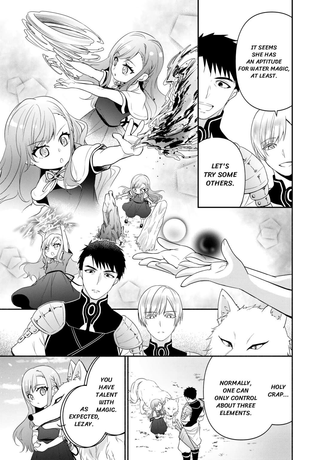 Tensei Youjo. Kamikemono to Ouji to, Saikyou no Ojisan Youhei-dan no Naka de Ikiru Chapter 2 - Page 17
