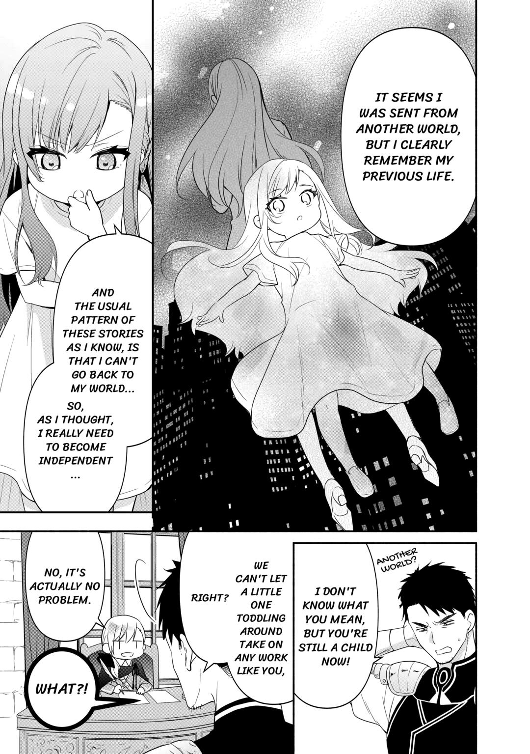 Tensei Youjo. Kamikemono to Ouji to, Saikyou no Ojisan Youhei-dan no Naka de Ikiru Chapter 2 - Page 3
