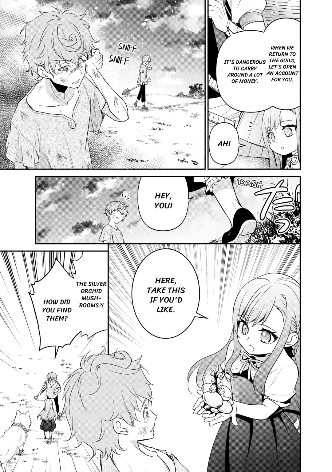 Tensei Youjo. Kamikemono to Ouji to, Saikyou no Ojisan Youhei-dan no Naka de Ikiru Chapter 2 - Page 23