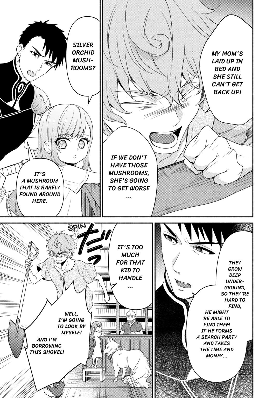 Tensei Youjo. Kamikemono to Ouji to, Saikyou no Ojisan Youhei-dan no Naka de Ikiru Chapter 2 - Page 9