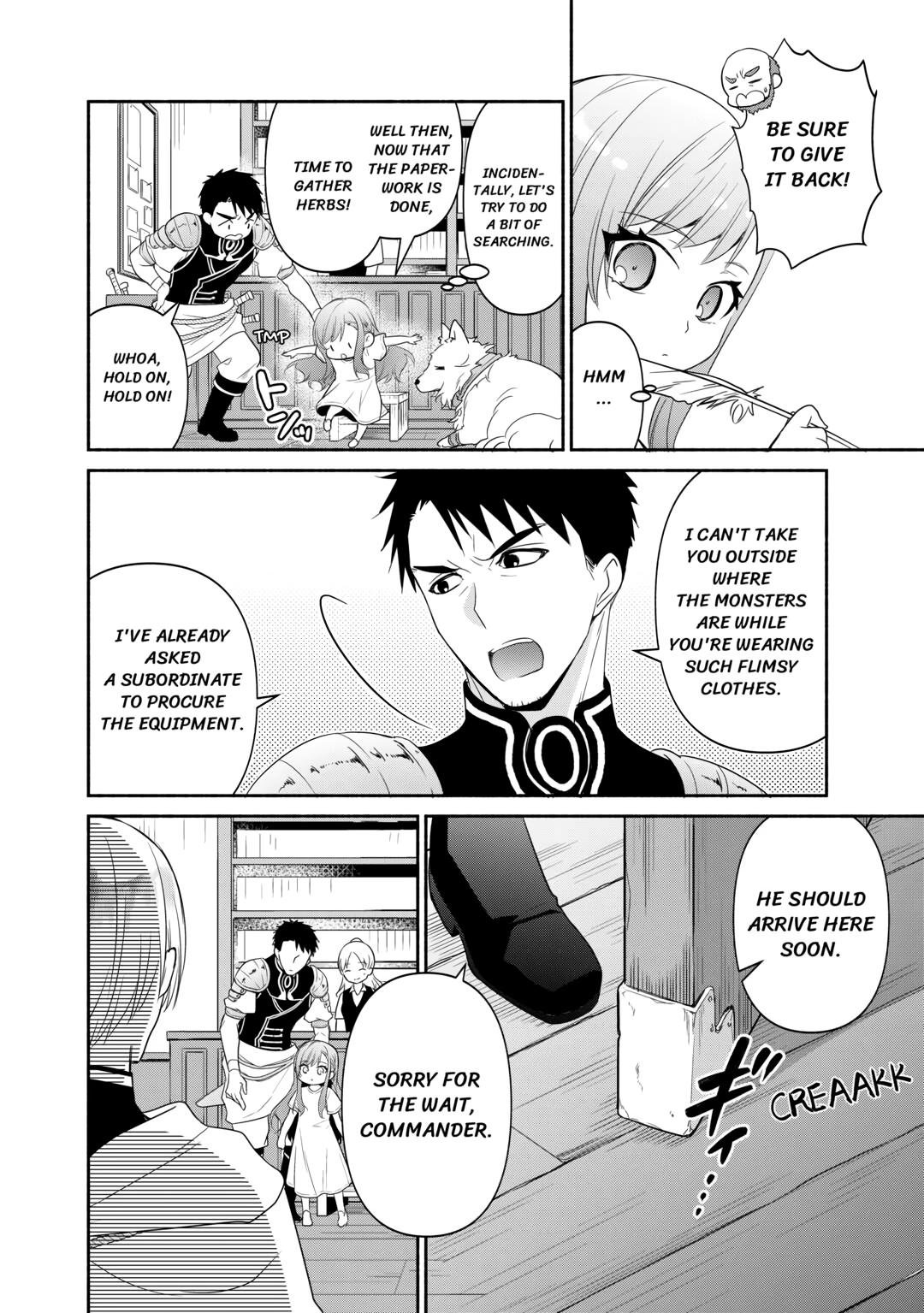 Tensei Youjo. Kamikemono to Ouji to, Saikyou no Ojisan Youhei-dan no Naka de Ikiru Chapter 2 - Page 10