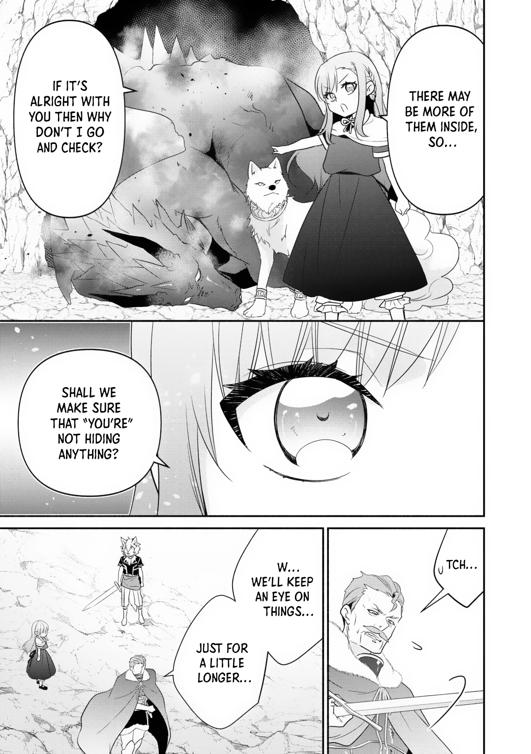 Tensei Youjo. Kamikemono to Ouji to, Saikyou no Ojisan Youhei-dan no Naka de Ikiru Chapter 20 - Page 14