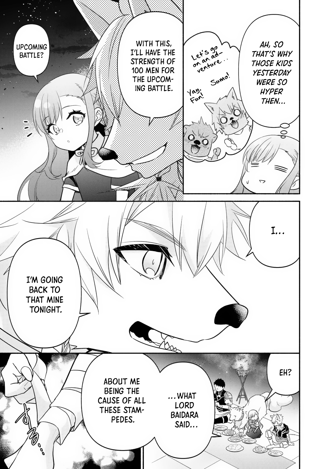 Tensei Youjo. Kamikemono to Ouji to, Saikyou no Ojisan Youhei-dan no Naka de Ikiru Chapter 20 - Page 22