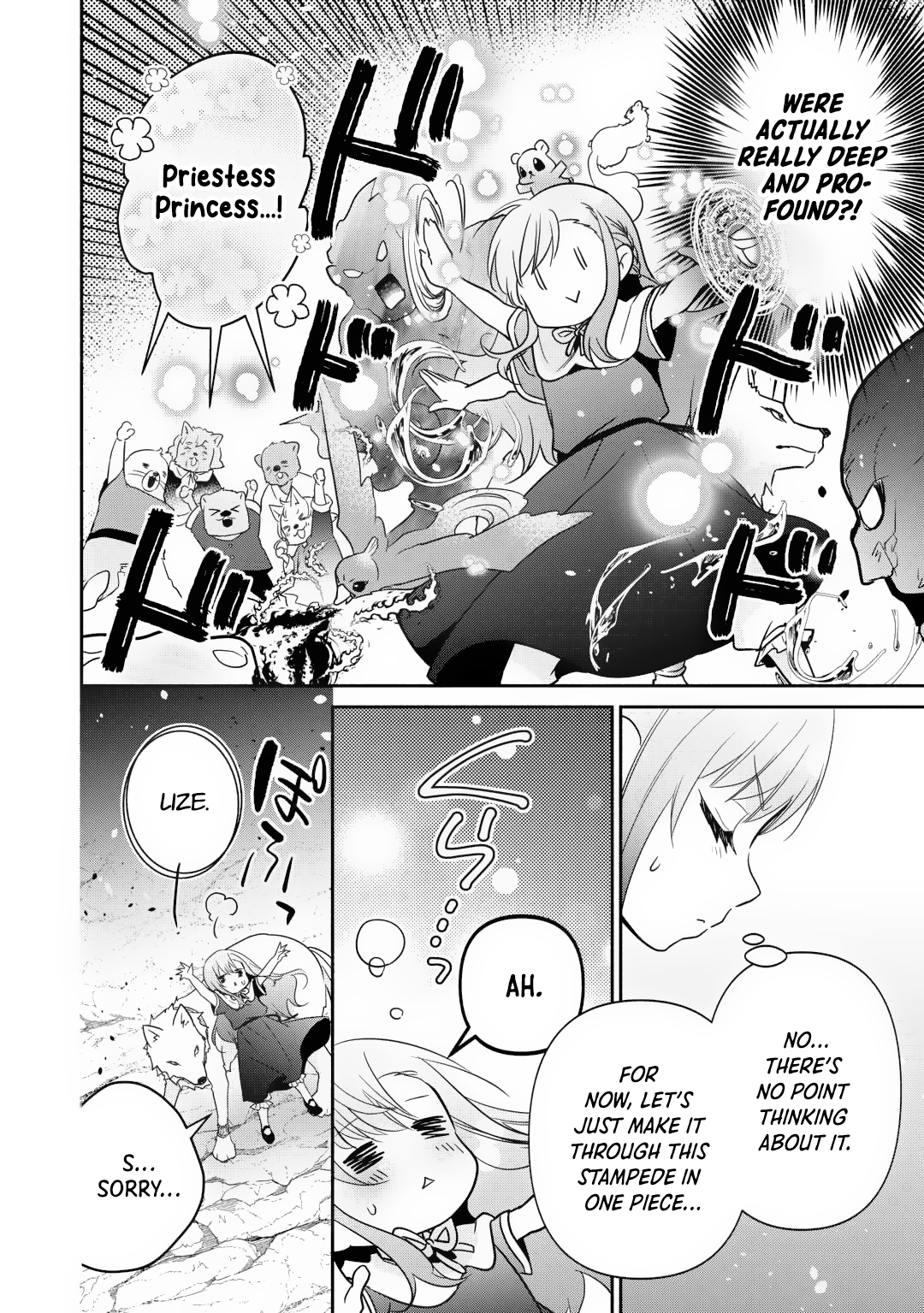 Tensei Youjo. Kamikemono to Ouji to, Saikyou no Ojisan Youhei-dan no Naka de Ikiru Chapter 21 - Page 15