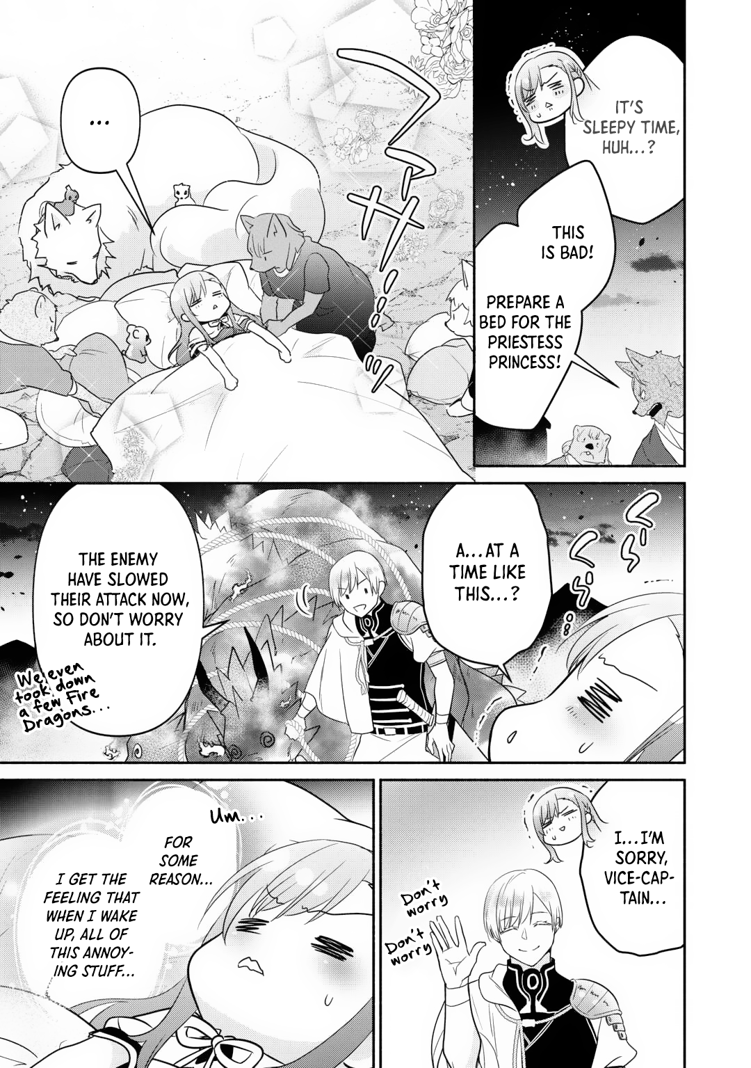 Tensei Youjo. Kamikemono to Ouji to, Saikyou no Ojisan Youhei-dan no Naka de Ikiru Chapter 21 - Page 16