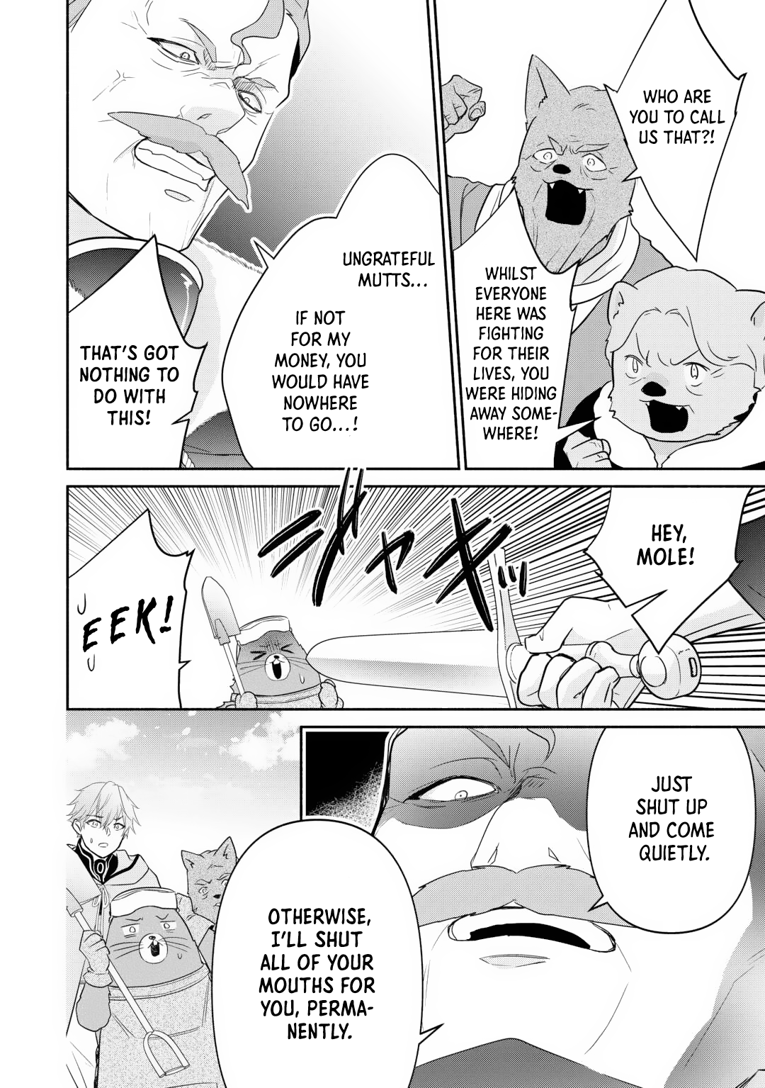 Tensei Youjo. Kamikemono to Ouji to, Saikyou no Ojisan Youhei-dan no Naka de Ikiru Chapter 21 - Page 23