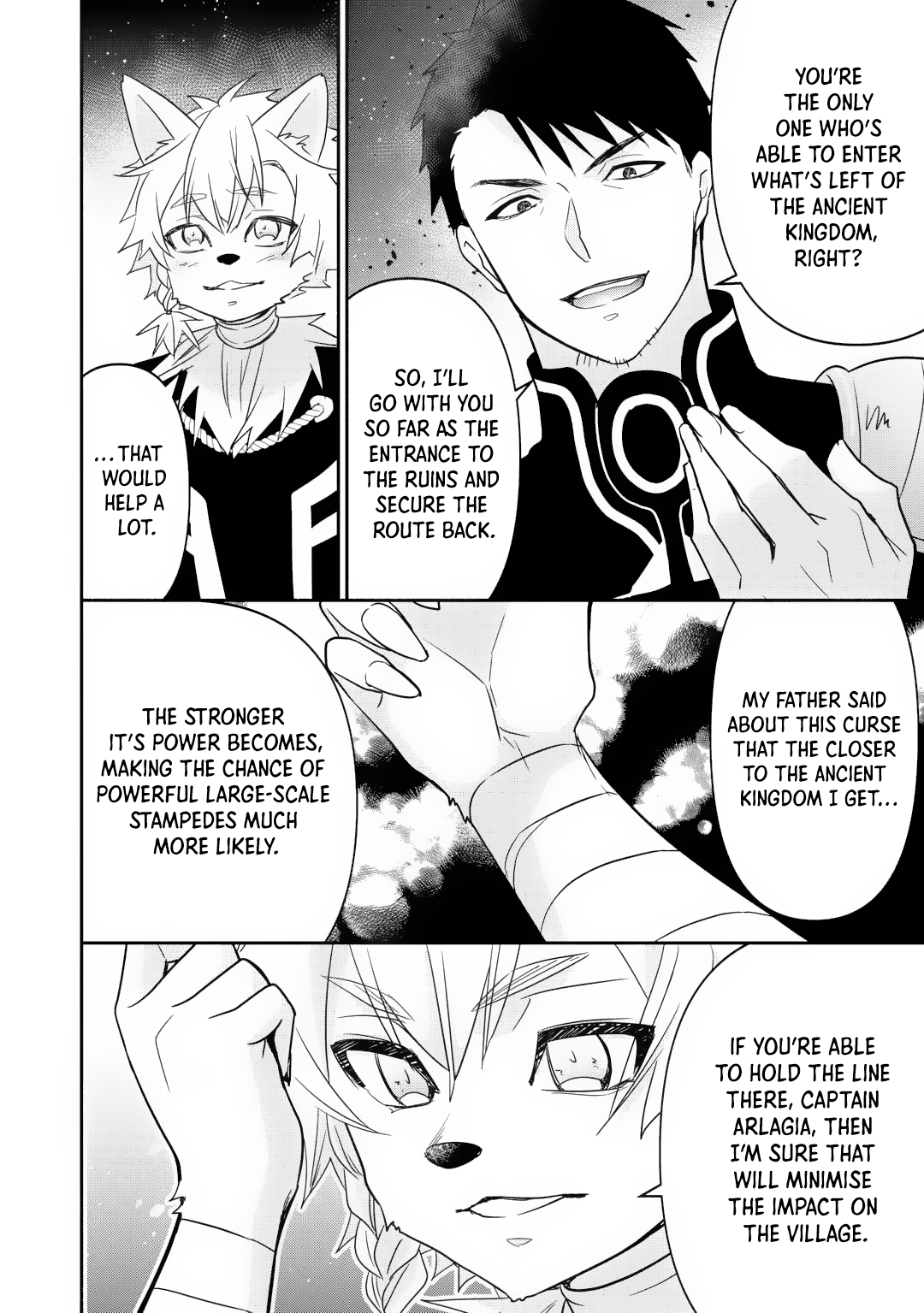 Tensei Youjo. Kamikemono to Ouji to, Saikyou no Ojisan Youhei-dan no Naka de Ikiru Chapter 21 - Page 5